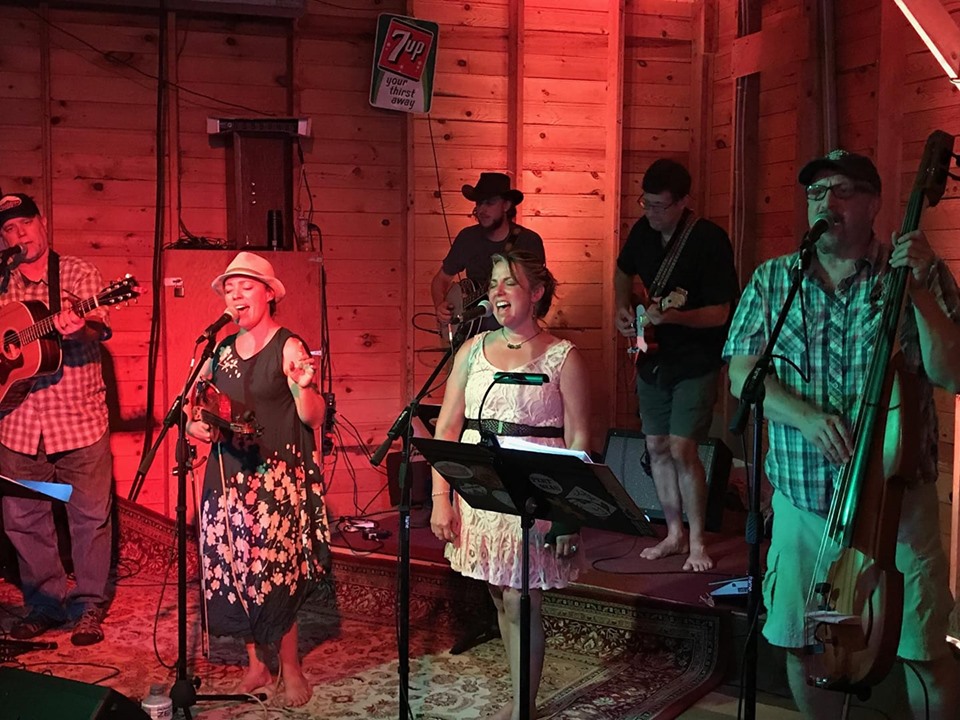 Potluck String Band at Harmony Spirits