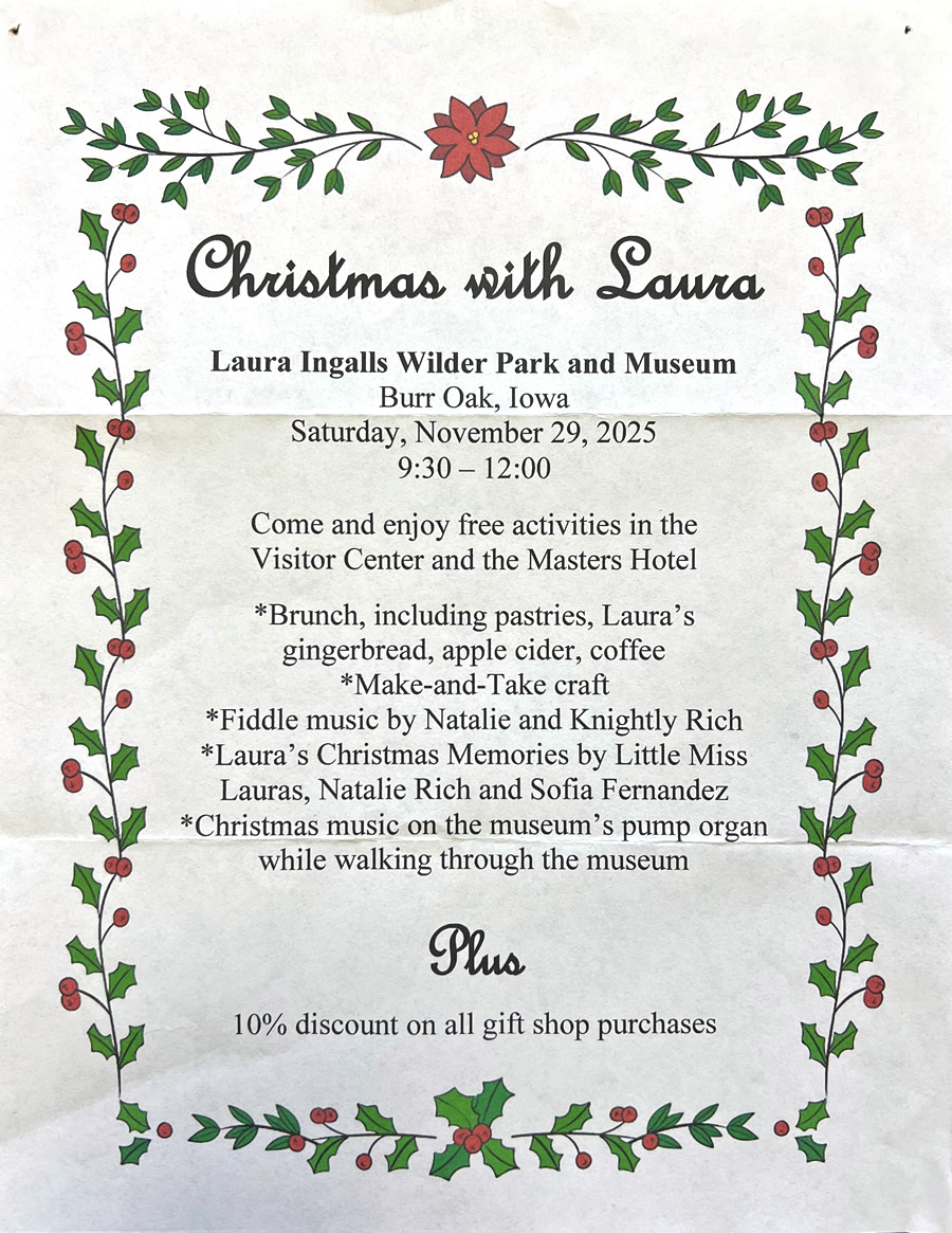 Christmas with Santa in Burr Oak