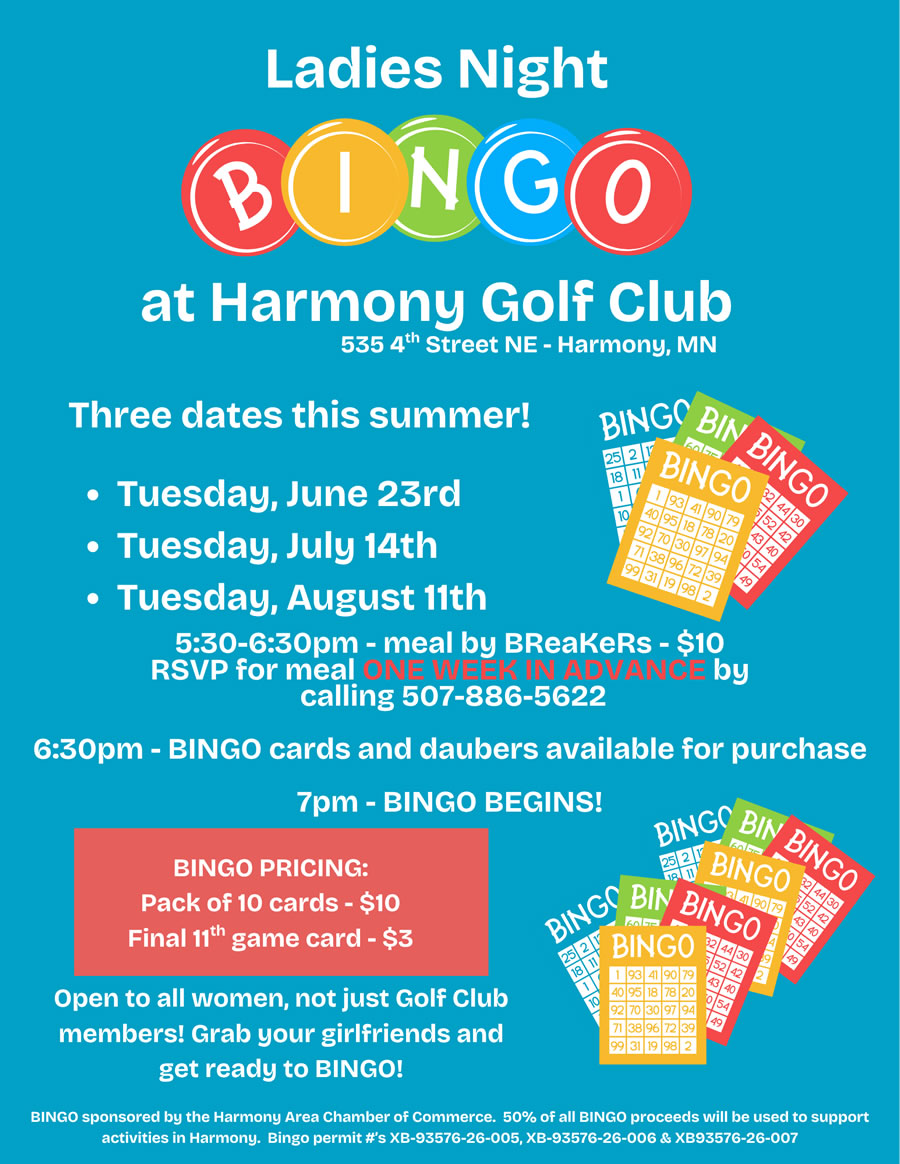 Harmony Bingo